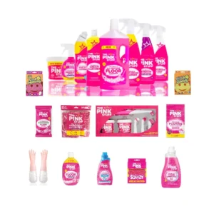 Pink Stuff Ultimate čisticí sada - Celý sortiment