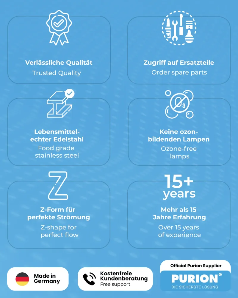 PURION Pool 20 Nerez Plus