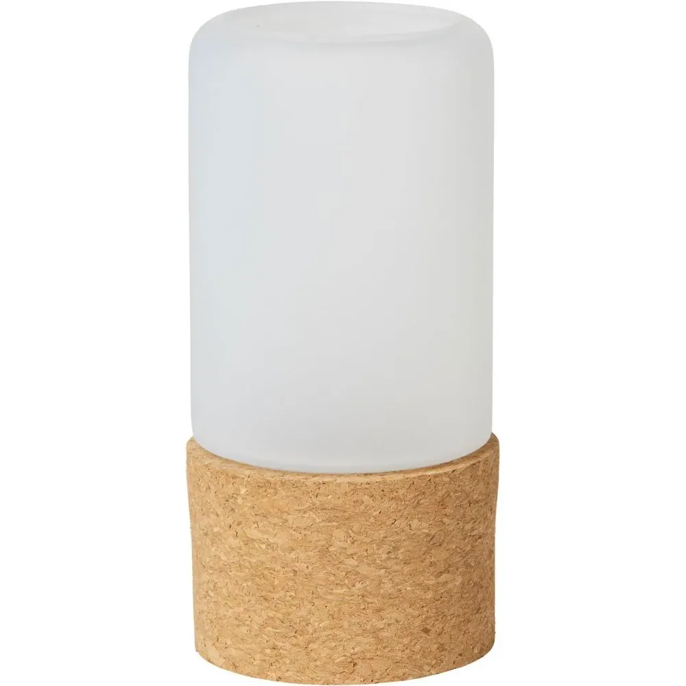 Kandelaar Hope 140 x 70 mm bruin/wit, glas | Pack (1 stuk)
