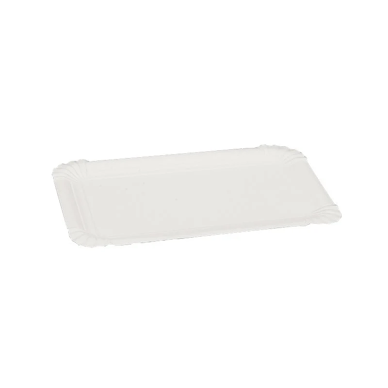 Pappeters Angular, 13x20 cm, branco | Pacote (250 casais) (Hand-Finished)