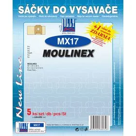 Sáček MX 17 náhradní díl pro vysavače značky Jolly který uchovává výkon filtraci