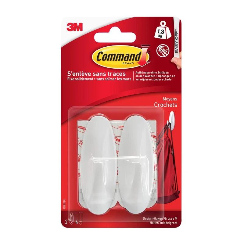Command ™ medium designer hook, 17081-fgn | Pack (1 piece)