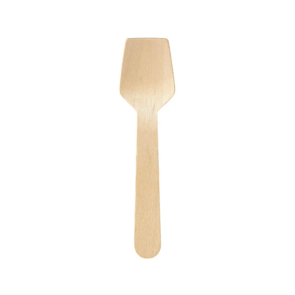 Ice spoon 95 mm, wood unknown genuinely unknown 95 | Pack (100 pieces)