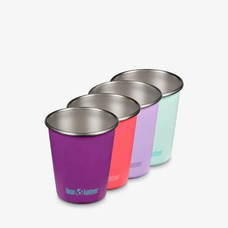 Klean Kanteen Dětský hrnek - 296ml - 4-balení - Motýli