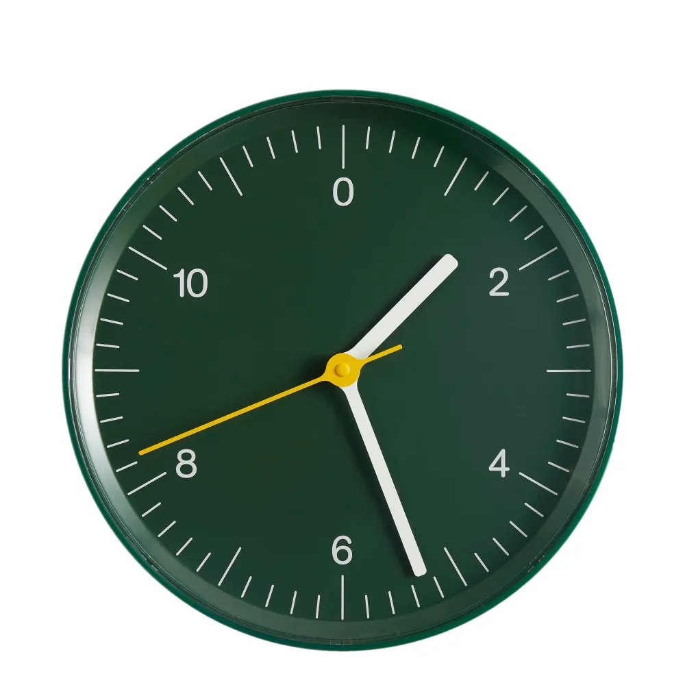 Nástěnné hodiny Wall Clock, Green