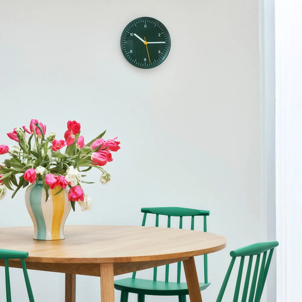 Nástěnné hodiny Wall Clock, Green