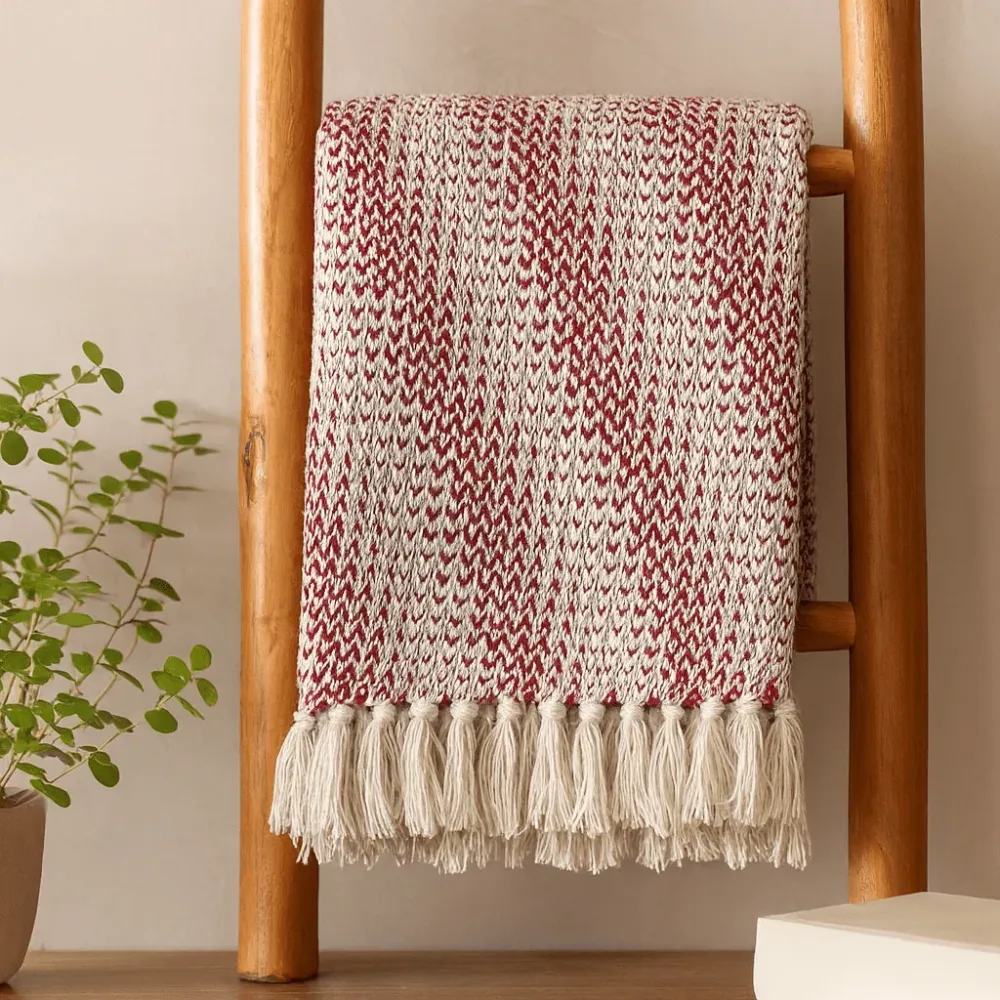 Přehoz Boho 125x150 cm – Ruby dvoubarevný
