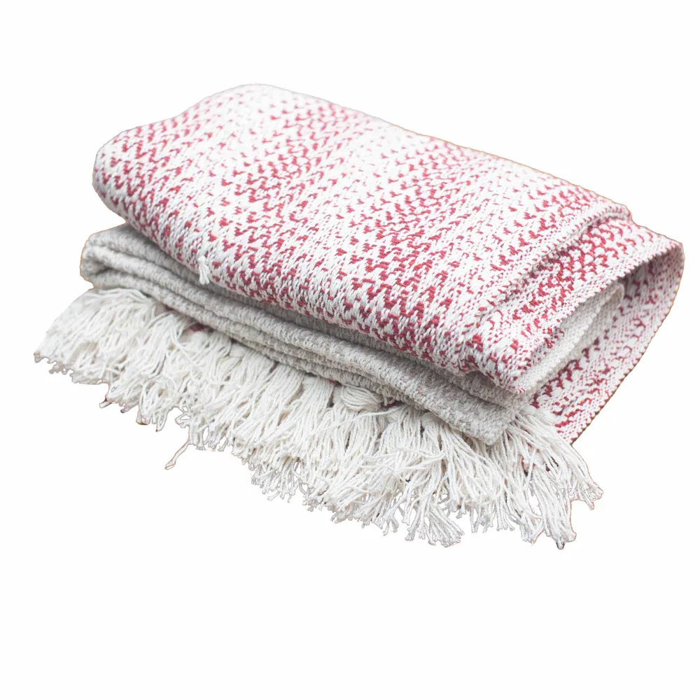 Přehoz Boho 125x150 cm – Ruby dvoubarevný