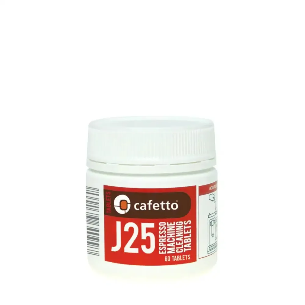 Cafetto J25 čisticí tablety pro plně automatické kávovary - 60 ks