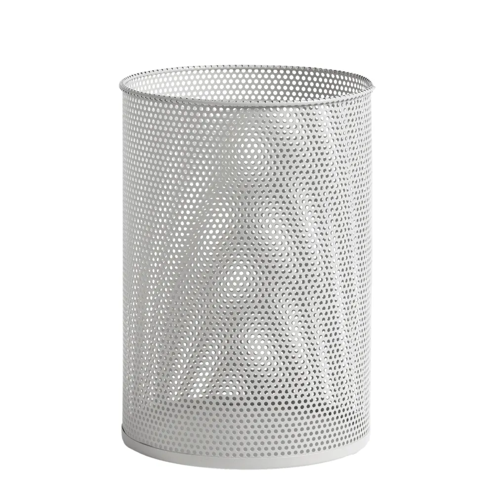 Odpadkový koš Perforated Bin L, Light Grey