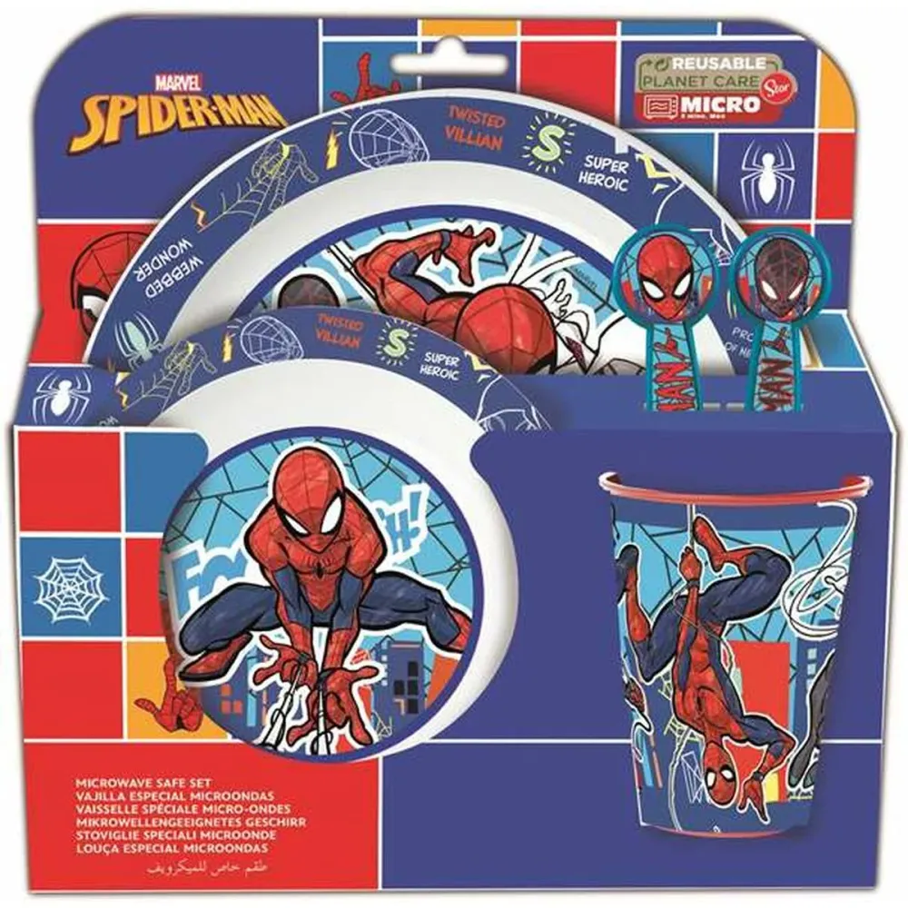 Dětská sada nádobí Spider-Man Mob Rules 5 Kusy