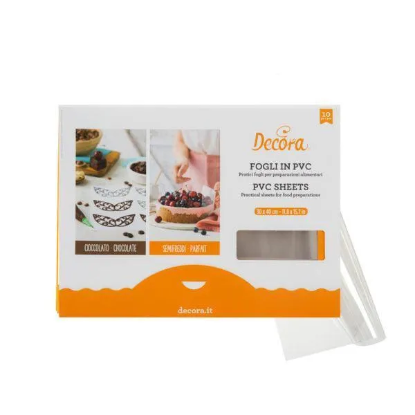 Sada 10 listů PVC - 30 x 40 cm