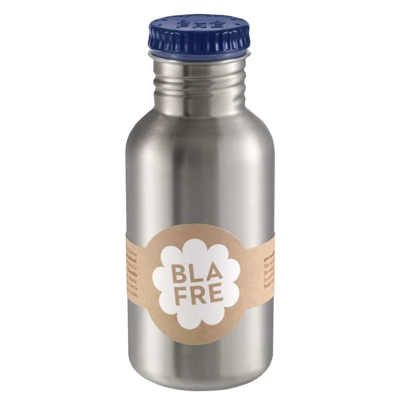 Blafre Láhev na pití z nerezové oceli - 500 ml. (Tmavě modrá)