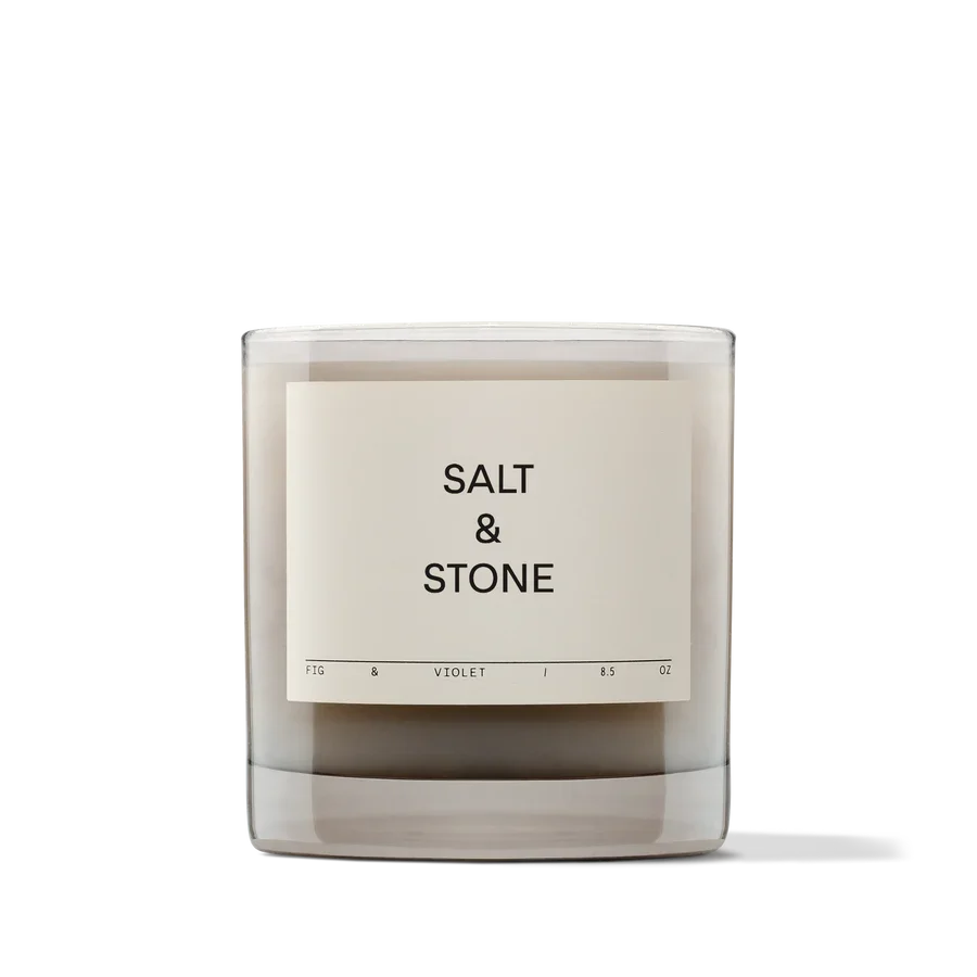 Salt & Stone Candle Fig & Violet