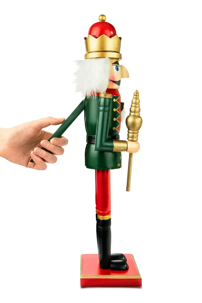 Dřevěný louskáček 50 cm